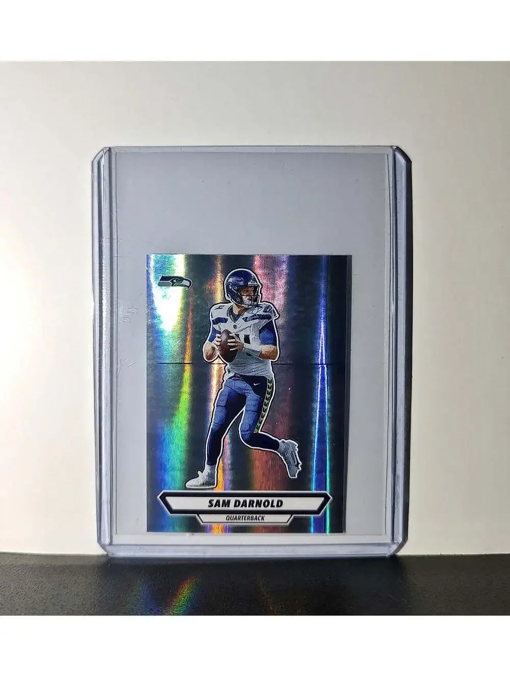 Sam Darnold 2025 Panini NFL #535 Foil Sticker Seattle Seahawks